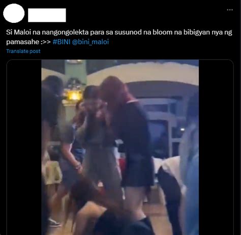 bini scandal|BINI member Maloi goes viral after giving money to a fan who .